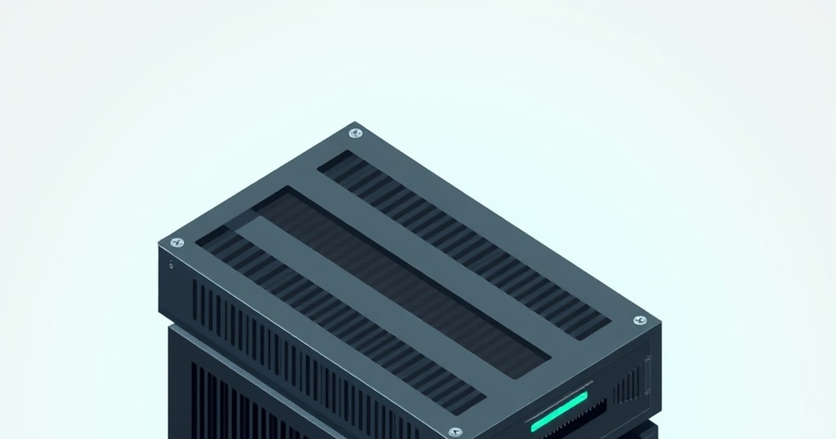 Compact fanless mini-PC on a desk, the kind commonly repurposed as a firewall appliance